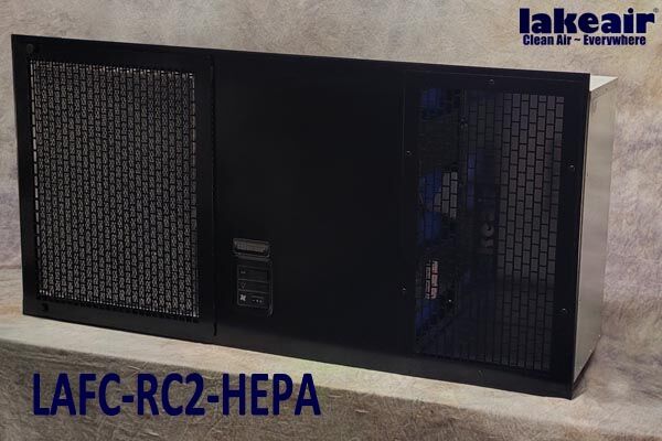 LAFC-RC2-HEPA Air Purifier / Smoke Eater in Black