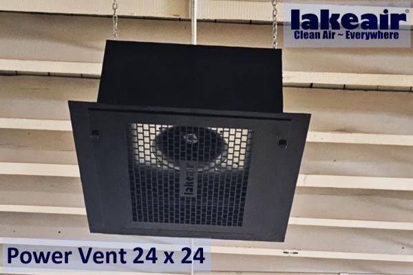24 x 24 1000 cfm Power Vent